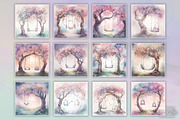 A Watercolor Enchanted Swing Set, a Background Graphic by Fun Digital (Thumbnail 3 of 3)