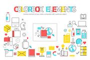 Color box icons bundle, an Icon by Howcolour (Thumbnail 5 of 34)