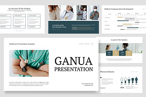 Ganua : Healthcare Powerpoint, a Presentation Template by Punkl Camp