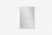 Half Letter Soft Cover Book Mockup, a Books & Magazine Mockup by SimplDesign (Thumbnail 2 of 13)