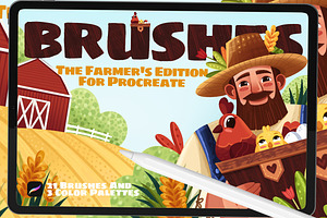 The Farmer’s Procreate Brushes