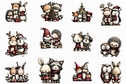 Christmas Friends Phone, an Illustration by cherrydesign (Thumbnail 2 of 3)