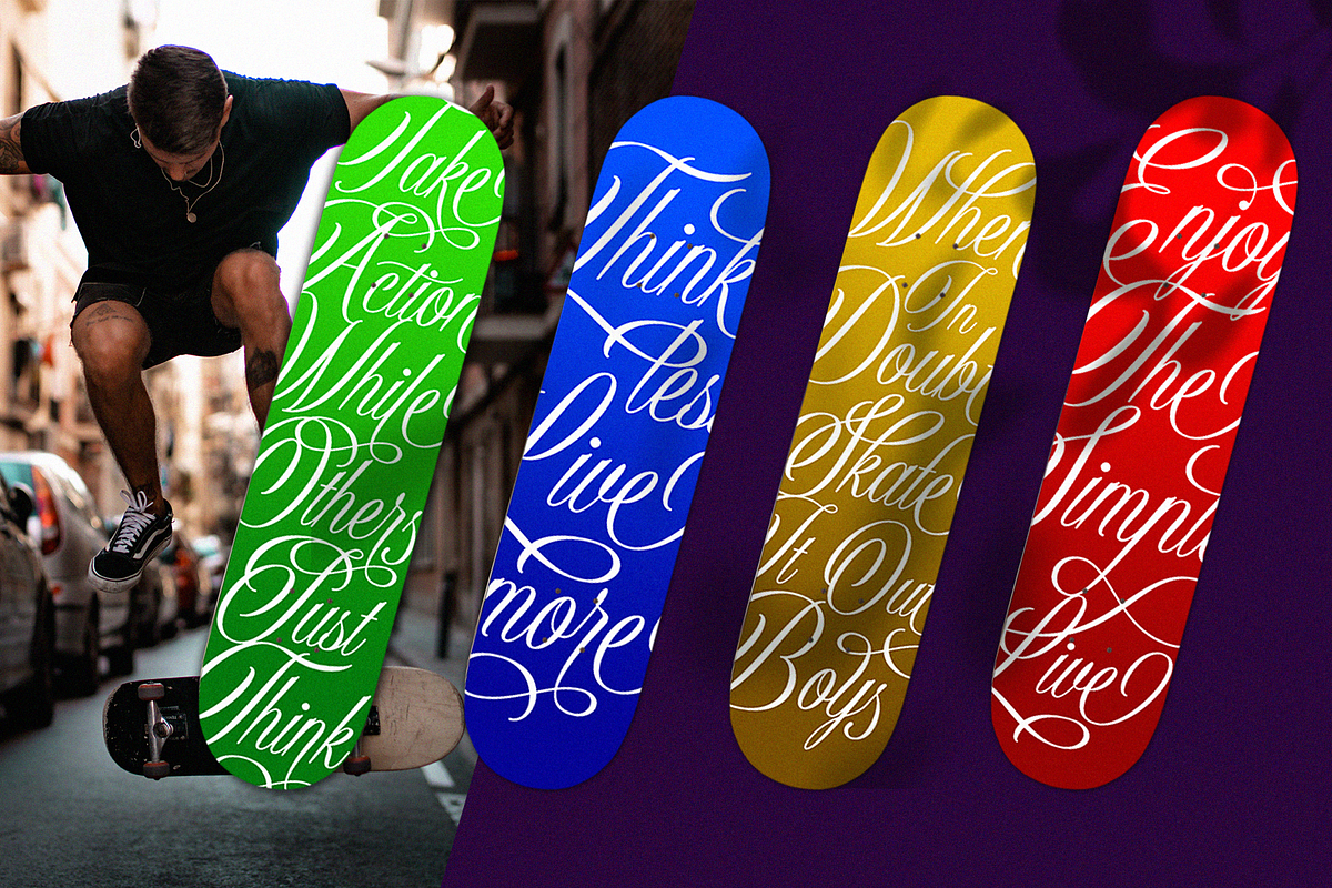 Sholaria, a Script Font by Subqi Std (Photo 5 of 9)