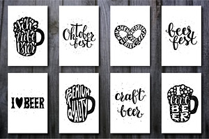 Oktoberfest Posters Set