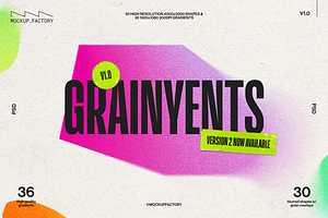 Grainyents Grainy Gradient Shapes