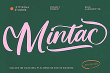 Mintac Bold Handwritten Font