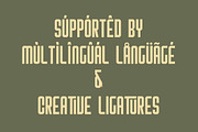 Mauritania Condensed Sans Serif, a Sans Serif Font by Artiveko (Thumbnail 3 of 5)