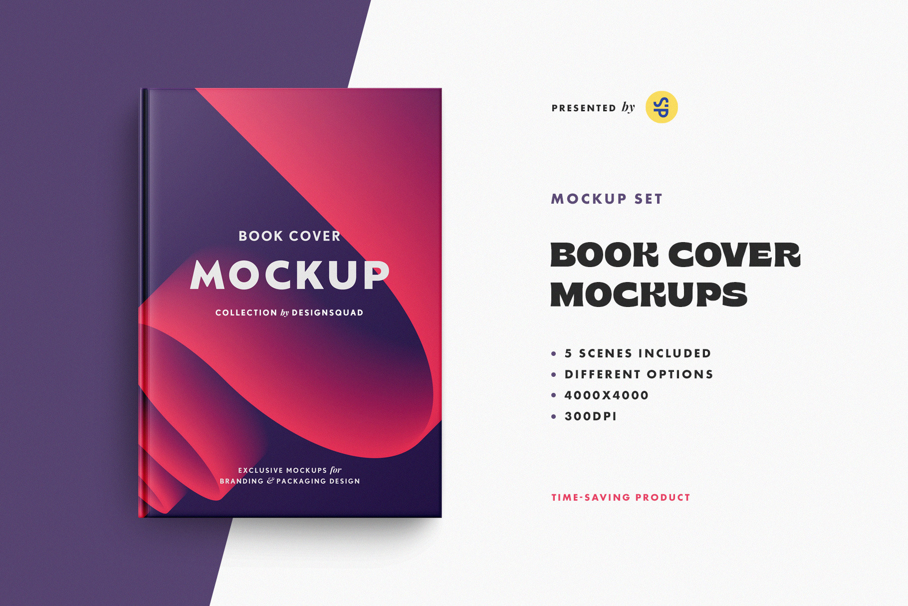 Book Cover Mockup Set, a Books & Magazine Mockup by Design Squad