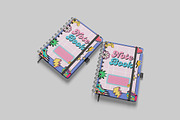 Notebook Mockup, a Mockup by DxSLEX (Thumbnail 4 of 5)