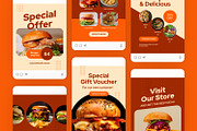 Fast Food - Instagram Post, a Resume Template by Izdihaar_Studio (Thumbnail 3 of 3)