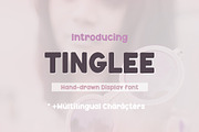 Tinglee Bold Playful Sans Serif Font, a Handwritten Font by Mastilo Designs (Thumbnail 1 of 7)