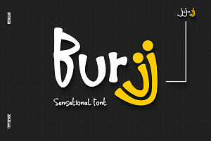 BURJJ - Sensational Font