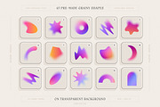 Grainy Shapes and Blurry Gradients, an Object Graphic by Samolevsky (Thumbnail 2 of 15)