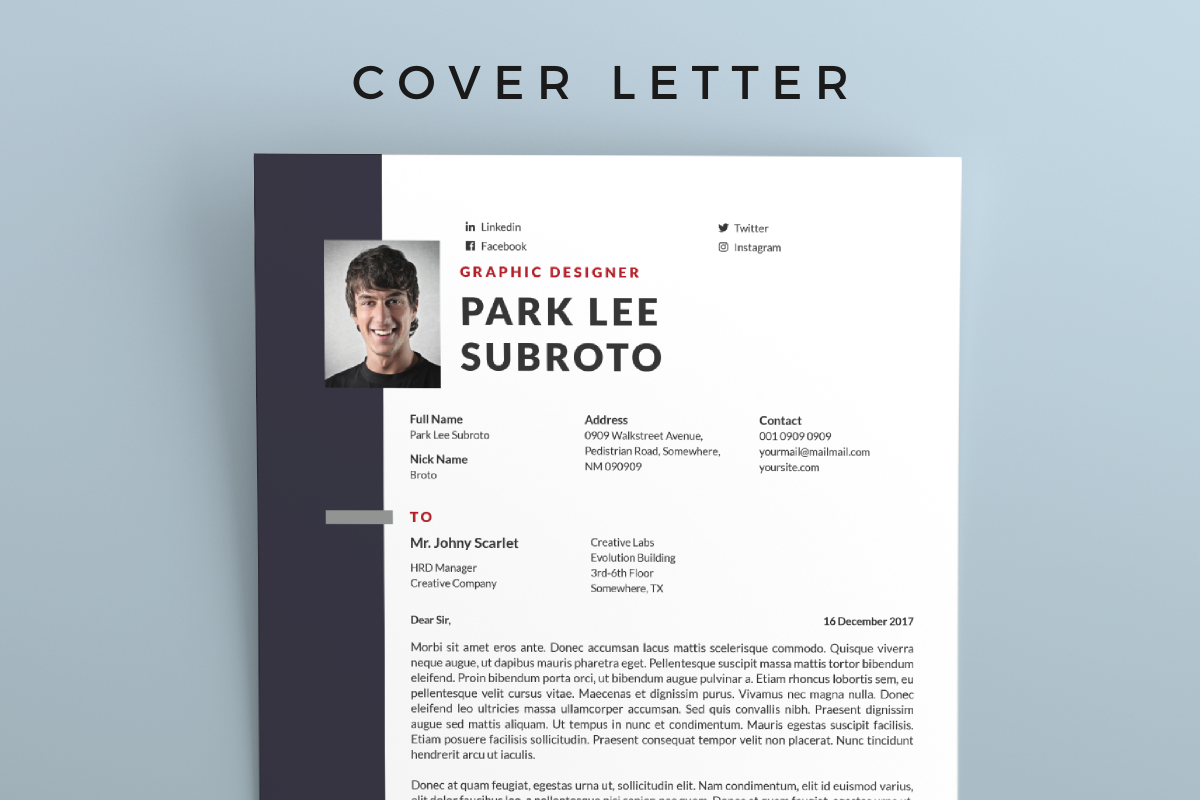 Resume, a Resume Template by graphicalcium (Photo 3 of 3)