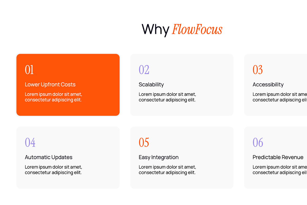 FocusFlow - SAAS Presentation, a Presentation Template by Hammad Arif (Photo 5 of 17)