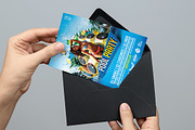 Pool Party, a Flyer Template by CREATIVE DUDE (Thumbnail 3 of 3)