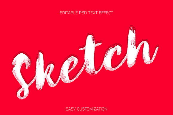 Grunge Brush Script Text Effect preview 3