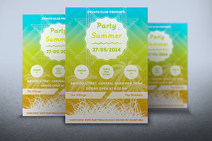 Flyer Party Summer