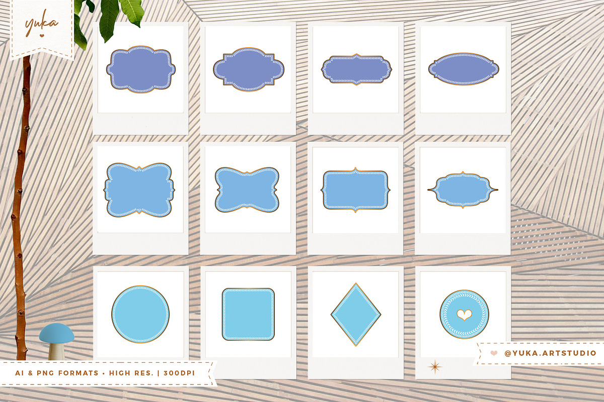 Frame Collection | Bundle, a Solid Icon by Yuka Baby (Photo 10 of 14)