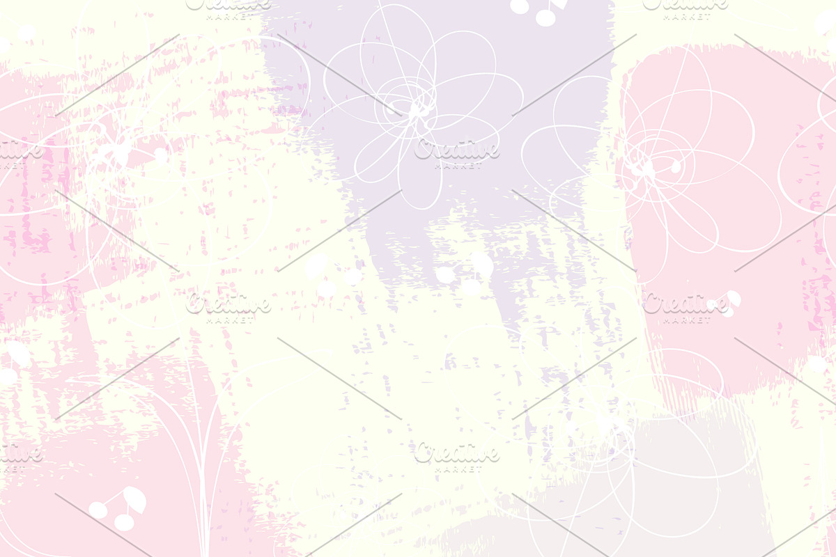 Abstract Spring Seamless Pattern, a Pattern Graphic by kh_cat (Photo 6 of 7)