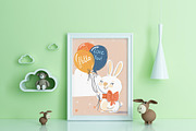 Kids Room Frame Mockups, a Print Template by Milan Mockup (Thumbnail 6 of 6)