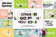 ULTIMATE LOGO FONT BUNDLE, a Sans Serif Font by 160 Studio (Thumbnail 1 of 13)