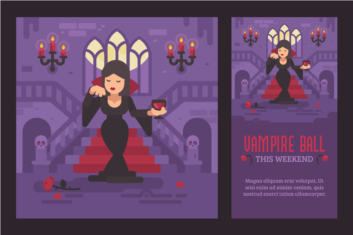 Halloween characters & scenes, an Illustration by Ivan Dubovik (Photo 9 of 15)