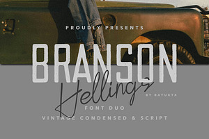 Branson Hellings – Vintage Font Duo