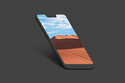 Pixel 3XL - 21 Clay Mockups - PSD, an iPhone Mockup by Asylab (Thumbnail 20 of 73)