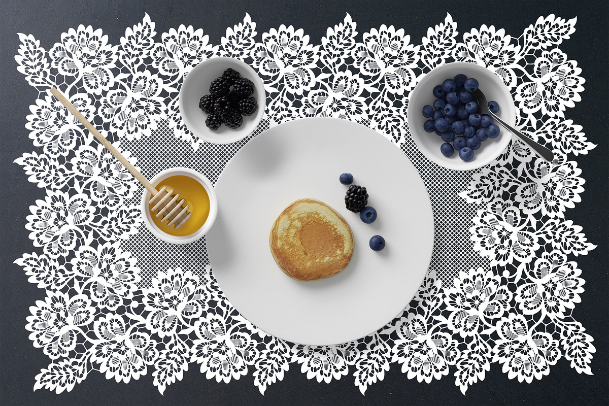 Lace Frames., a Pattern Graphic by Ajuga (Photo 4 of 4)