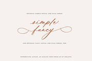 Auteur Calligraphy Script Font, a Script Font by Up Up Creative (Thumbnail 16 of 16)