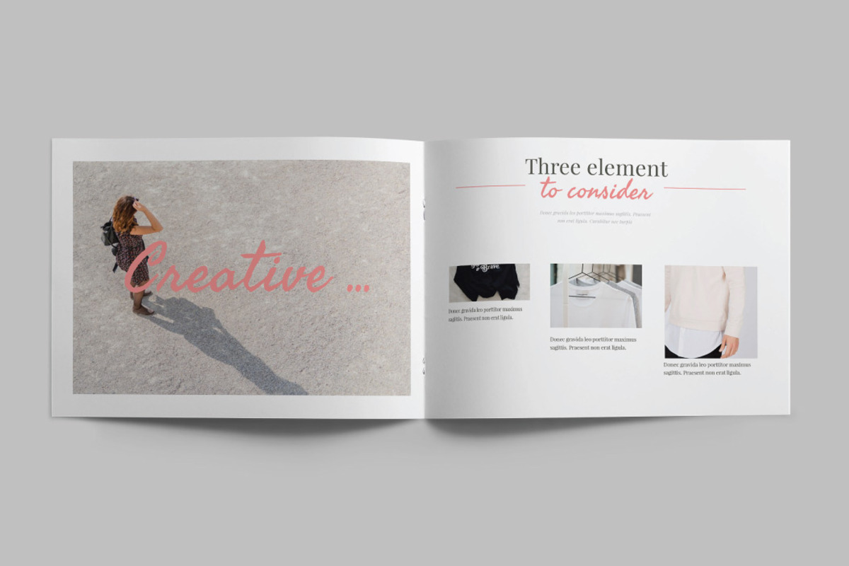 FASHION DESIGN - A5 Brochure, a Brochure Template by Shafura (Photo 10 of 15)