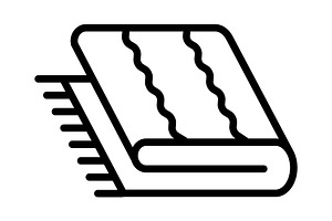 Blanket icon, an Icon by Sumberpangan