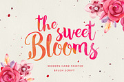 The Sweet Blooms, a Handwritten Font by Get Studio (Thumbnail 1 of 5)