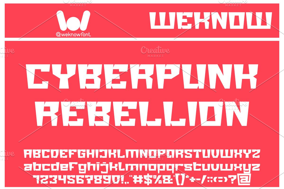 Big Giant, a Font by weknow (Photo 5 of 8)