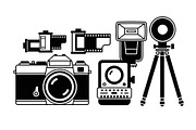 Camera Photography Vector Icon Bundl, an Illustration by Amazin_art (Thumbnail 33 of 51)