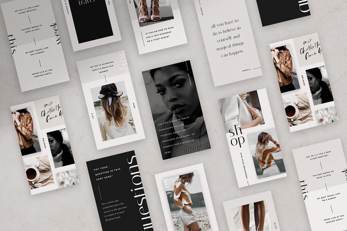 Willow Stylish Social Media Template, a Social Media Template by SAFFRON AVENUE (Photo 4 of 5)