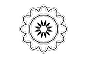 Elegant Mandala Line Art Collection, a Decorative Illustration by NJ Himel (Thumbnail 72 of 101)