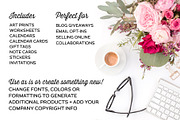 Premium Printable Template Bundle, a Stationery Template by Michelle Hickey Design (Thumbnail 9 of 10)
