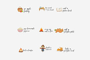 Autumn Bucket List PNG Bundle Part 2, an Emoji Icon by Tanya Kart (Thumbnail 2 of 4)