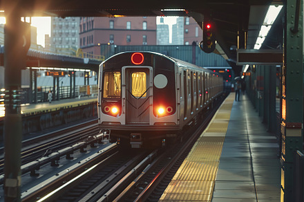 Train featuring trains, transport, and railway preview 4