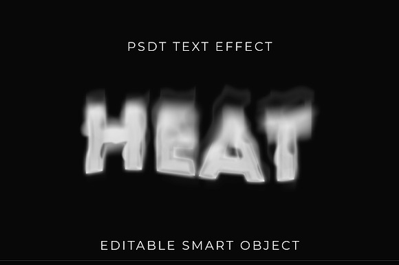 Distorted Smoke Bold Text Effect preview 2