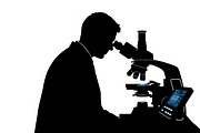 This Scientist Lab Silhouettes, an Illustration by Amazin_art (Thumbnail 13 of 31)