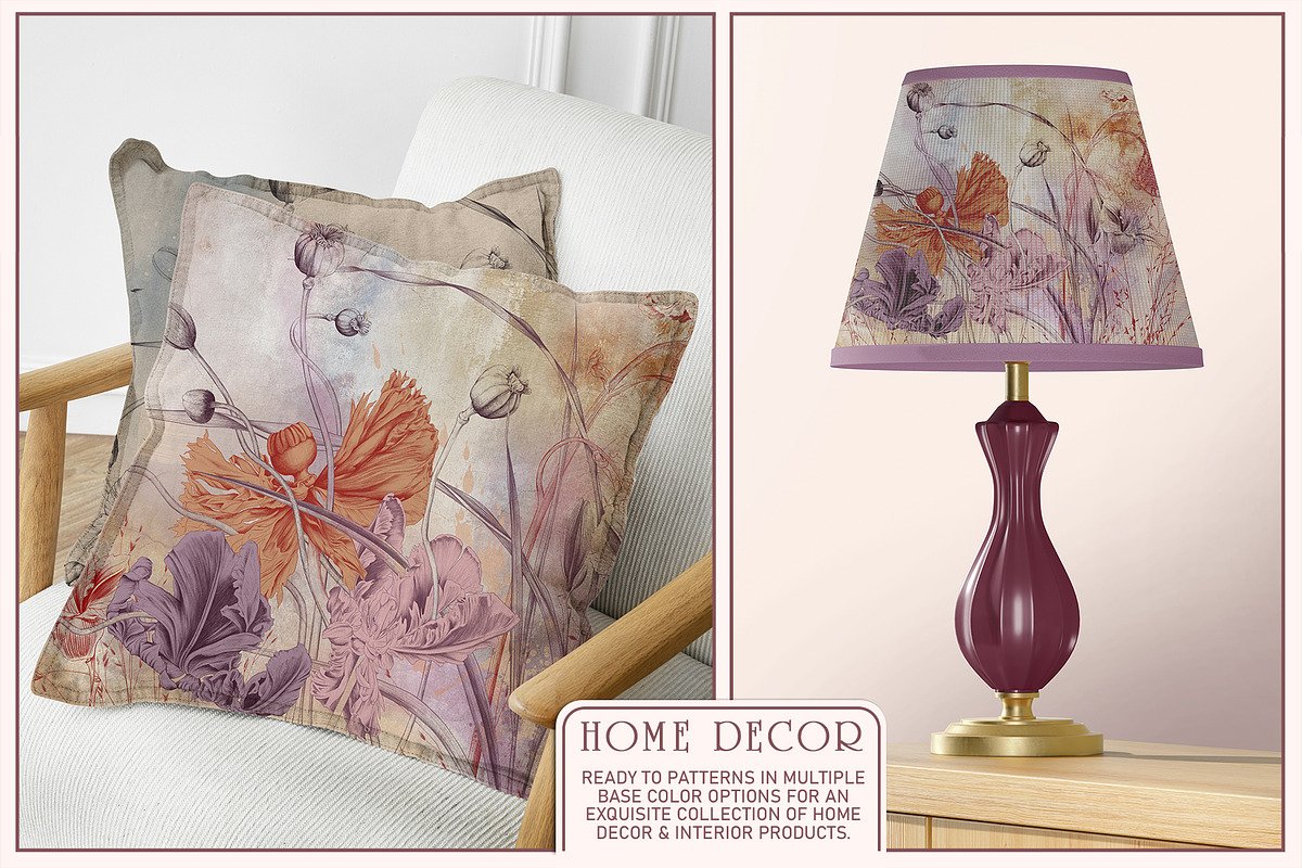 Fresco collection Flower symphony, a Wallpaper Graphic by Natalia0307 (Photo 5 of 14)