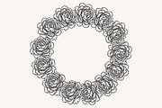 Peony Flower Line Art Illustration, a Decorative Illustration by Kusumaillustration (Thumbnail 8 of 15)