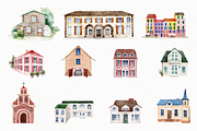 Italian Summer Watercolor Bundle, an Illustration by Karma (Thumbnail 11 of 37)