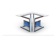 TV Studio Desk Collection (12 PCS), a Furniture 3D Model by akerStudio (Thumbnail 8 of 153)