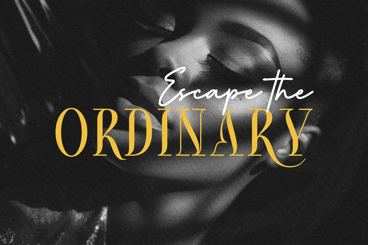 Roxante - Modern Serif Font, a Serif Font by Almeera Std (Photo 6 of 6)