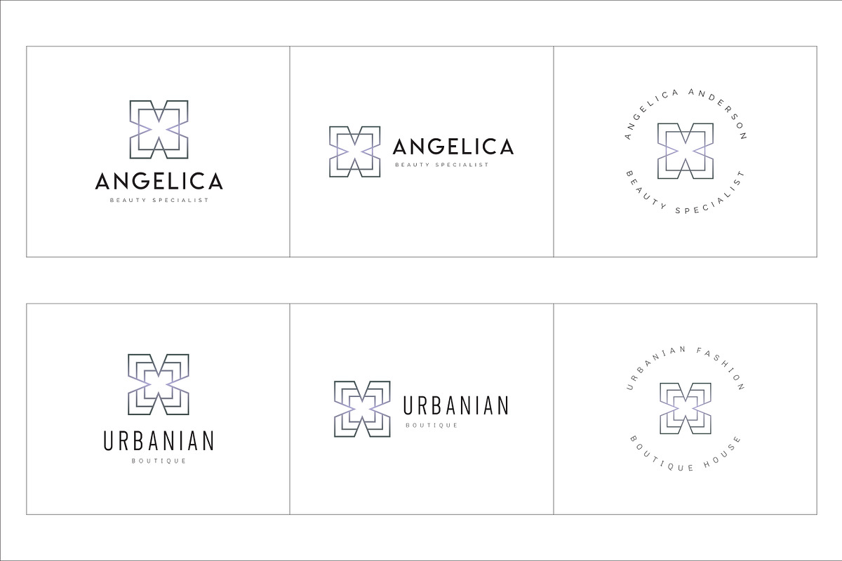300 Geometric Premade Logo Bundle, a Branding & Logo Template by XpertgraphicD (Photo 45 of 63)