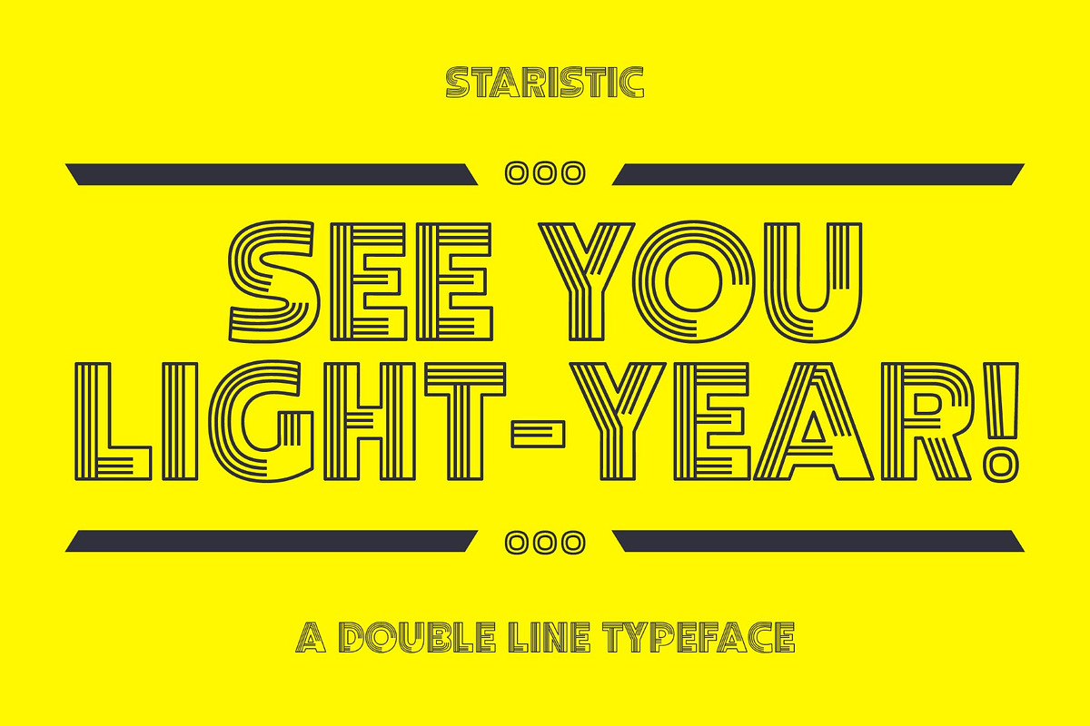 Staristic, a Sans Serif Font by graphicook (Photo 10 of 10)
